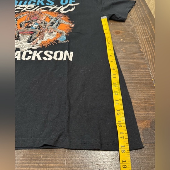 Bucks of Jericho Y2 Jackson Pro Wrestling T-Shirt - Officially Licensed T-Shirt - Picture 7 of 7